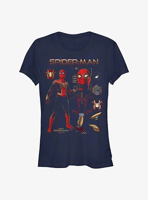 Marvel Spider-Man: No Way Home Spidey Stuff Girls T-Shirt
