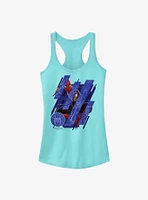 Marvel Spider-Man: No Way Home Schematic Panels Girls Tank