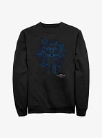 Marvel Spider-Man: No Way Home Blue Print Ready Crew Sweatshirt