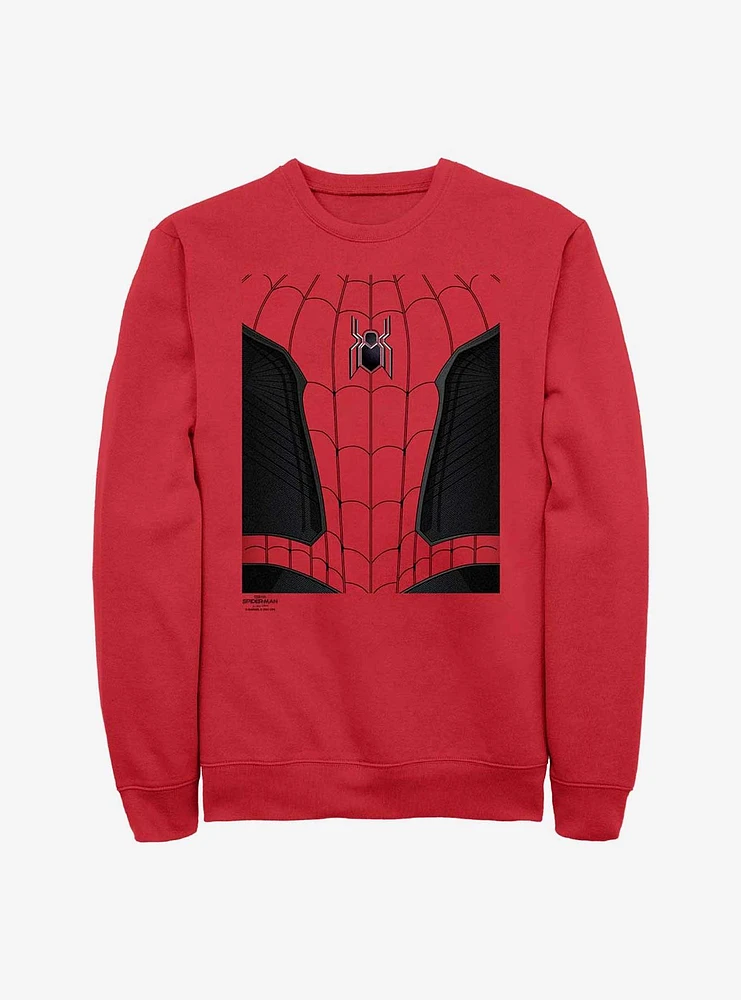 Marvel Spider-Man: No Way Home Spider Suit Crew Sweatshirt
