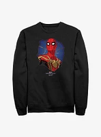 Marvel Spider-Man: No Way Home Web Of A Hero Crew Sweatshirt