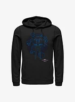 Marvel Spider-Man: No Way Home Blue Print Ready Hoodie