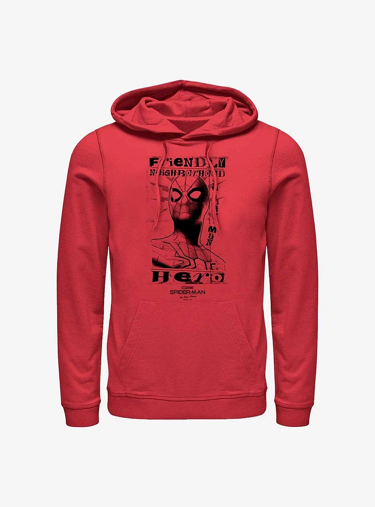 Marvel Spider-Man: No Way Home Friendly Hero Hoodie