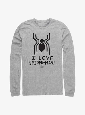 Marvel Spider-Man: No Way Home Spider Love Long-Sleeve T-Shirt