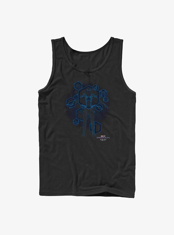 Marvel Spider-Man: No Way Home Blue Print Ready Tank