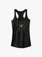 Marvel Spider-Man: No Way Home Black Ripped Suit Girls Tank