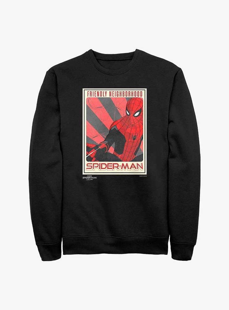 Marvel Spider-Man: No Way Home The Friendly Spider Crew Sweatshirt