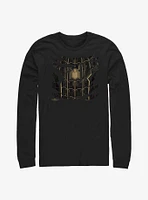 Marvel Spider-Man: No Way Home Black Ripped Suit Long-Sleeve T-Shirt