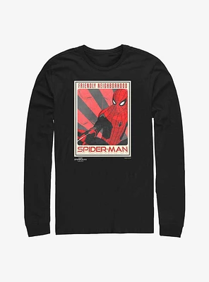 Marvel Spider-Man: No Way Home The Friendly Spider Long-Sleeve T-Shirt