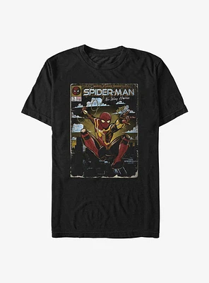 Marvel Spider-Man: No Way Home Comic Cover T-Shirt
