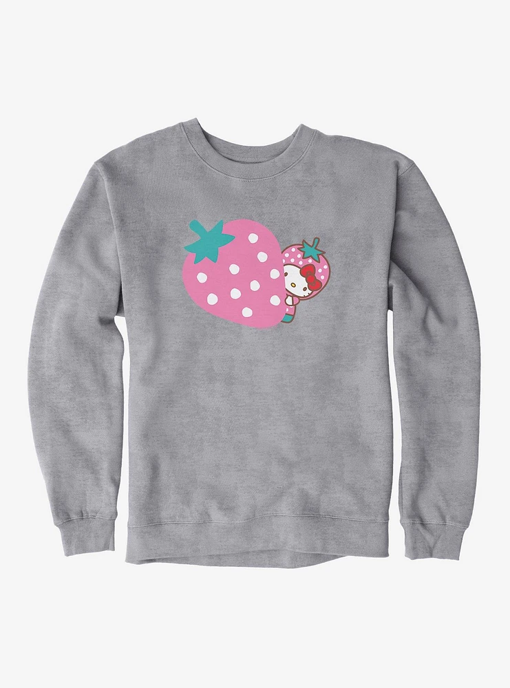 Hello Kitty Five A Day Pink Strawberry Sweatshirt