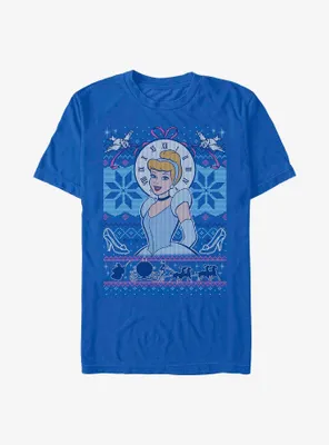 Disney Cinderella Ugly Sweater Pattern T-Shirt