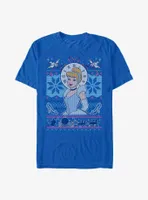 Disney Cinderella Ugly Sweater Pattern T-Shirt