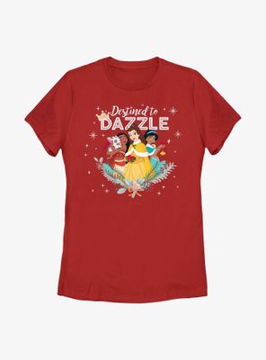 Disney Princesses Destined To Dazzle Womens T-Shirt