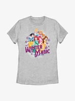 Disney Princesses Winter Magic Womens T-Shirt