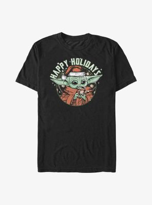 Star Wars The Mandalorian Child Holidays T-Shirt