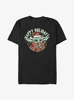 Star Wars The Mandalorian Child Holidays T-Shirt