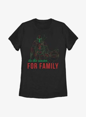 Star Wars The Mandalorian Season For Family Womens T-Shirt