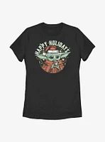 Star Wars The Mandalorian Child Holidays Womens T-Shirt