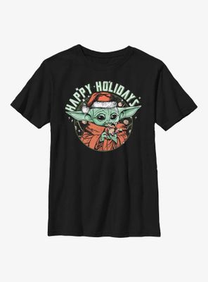 Star Wars The Mandalorian Child Holidays Youth T-Shirt