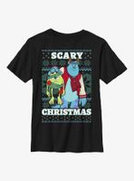 Disney Pixar Monsters, Inc. Scary Christmas Youth T-Shirt