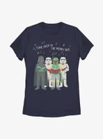 Star Wars Silent Night, Jedi Knight Womens T-Shirt