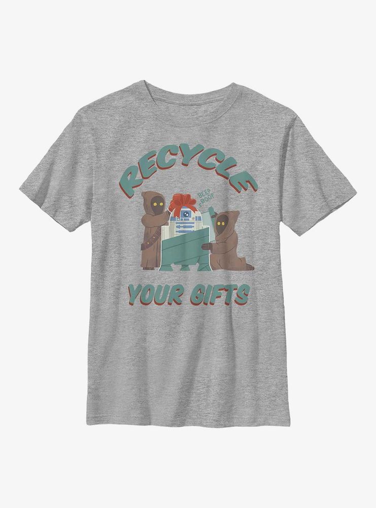 Star Wars Jawa Recycle Gifts Youth T-Shirt