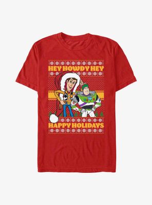 Disney Pixar Toy Story Howdy Holidays T-Shirt