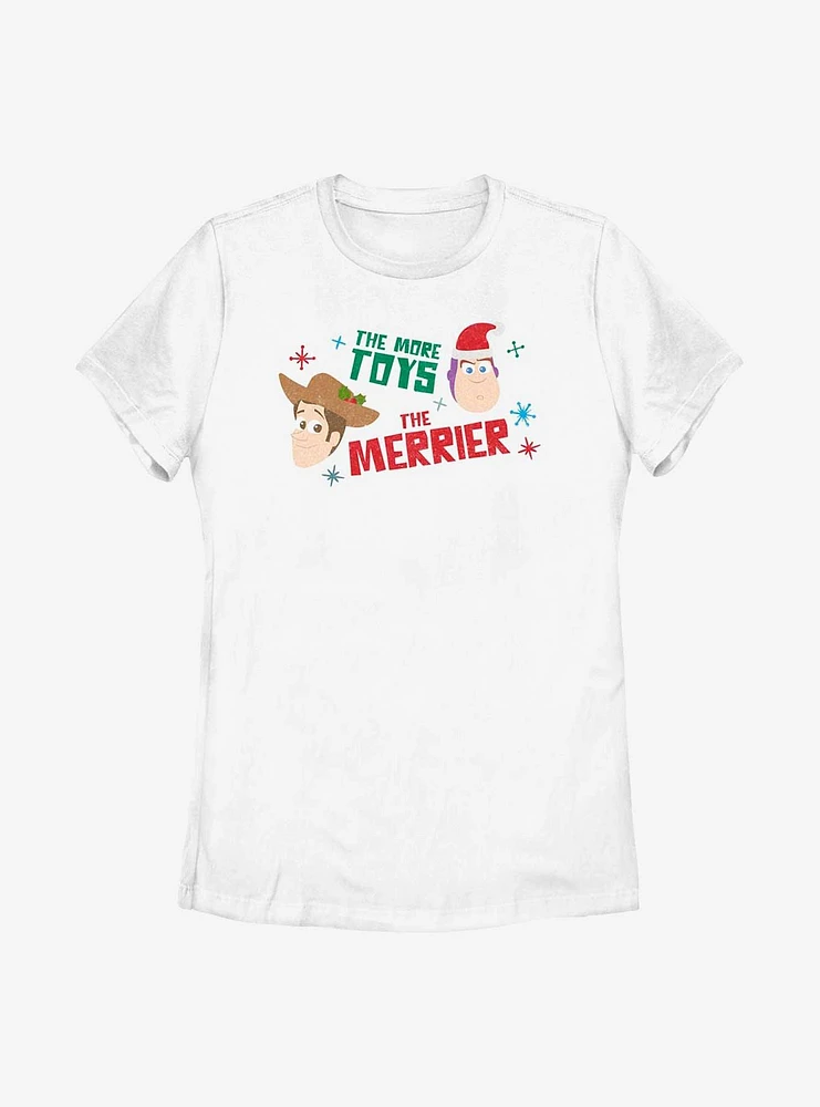 Disney Pixar Toy Story More Toys The Merrier Womens T-Shirt