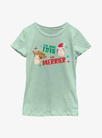 Disney Pixar Toy Story More Toys The Merrier Youth Girls T-Shirt