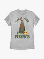 Star Wars I Feel Your Presents Womens T-Shirt