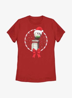 Star Wars Droid Candy Cane Womens T-Shirt