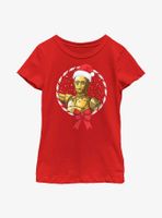 Star Wars CP-30 Candy Cane Youth Girls T-Shirt