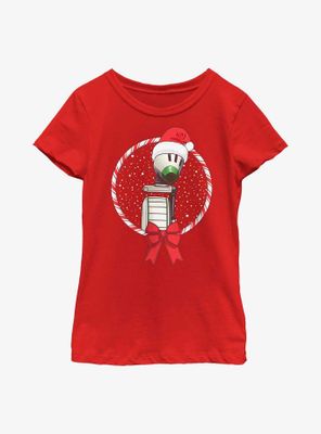 Star Wars Droid Candy Cane Youth Girls T-Shirt