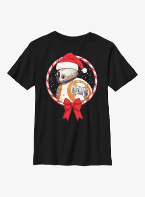 Star Wars BB-8 Candy Cane Youth T-Shirt