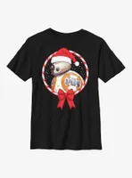 Star Wars BB-8 Candy Cane Youth T-Shirt