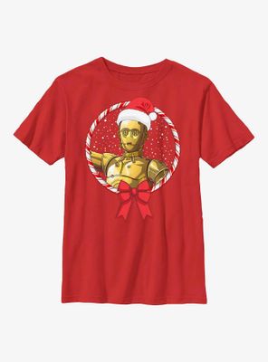 Star Wars CP-30 Candy Cane Youth T-Shirt