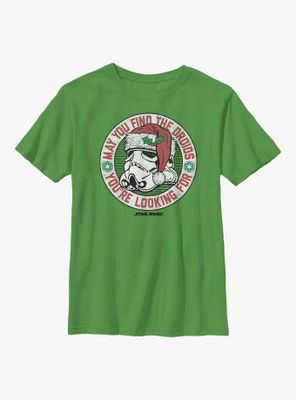 Star Wars May You Find The Droids You're Looking For Youth T-Shirt