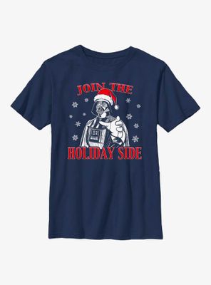 Star Wars Join The Holiday Side Youth T-Shirt