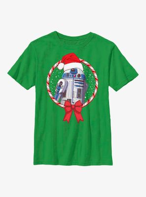 Star Wars R2-D2 Candy Cane Youth T-Shirt