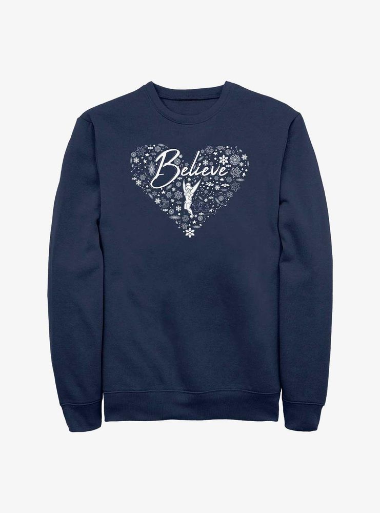 Disney Tinkerbell Believe Winter Fill Sweatshirt