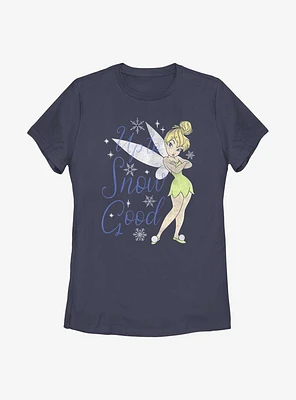 Disney Tinkerbell Up To Snow Good Womens T-Shirt