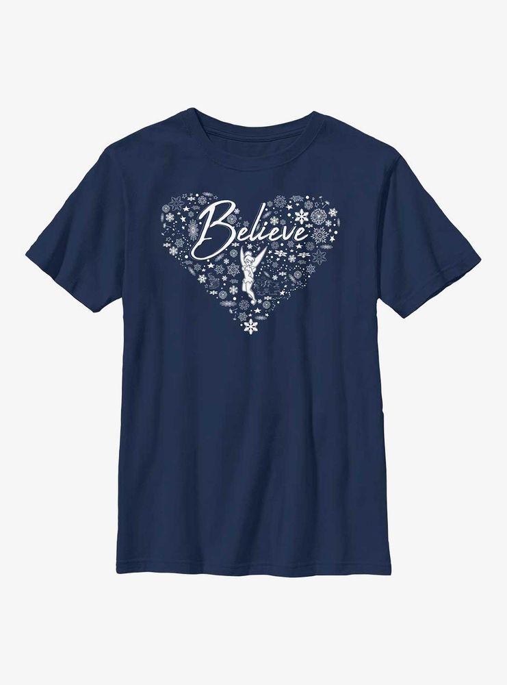 Disney Tinkerbell Believe Winter Fill Youth T-Shirt