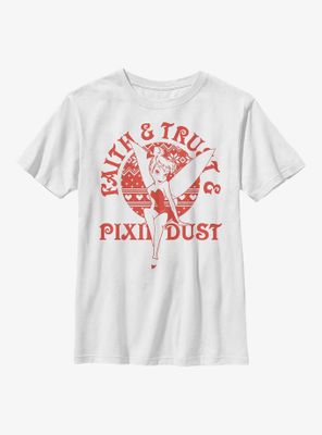 Disney Tinkerbell Faith & Trust Pixie Dust Youth T-Shirt