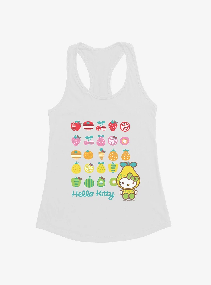 Hello Kitty Five A Day Healthy Logo Girls Tank