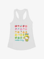 Hello Kitty Five A Day Healthy Logo Girls Tank