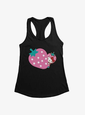 Hello Kitty Five A Day Pink Strawberry Girls Tank