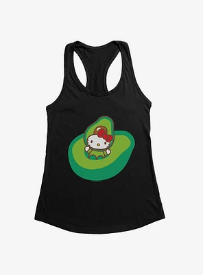 Hello Kitty Five A Day Playing Avacado Girls Tank