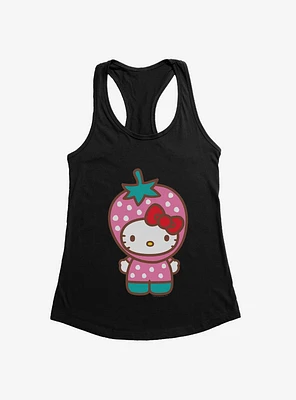 Hello Kitty Five A Day Strawberry Hat Girls Tank