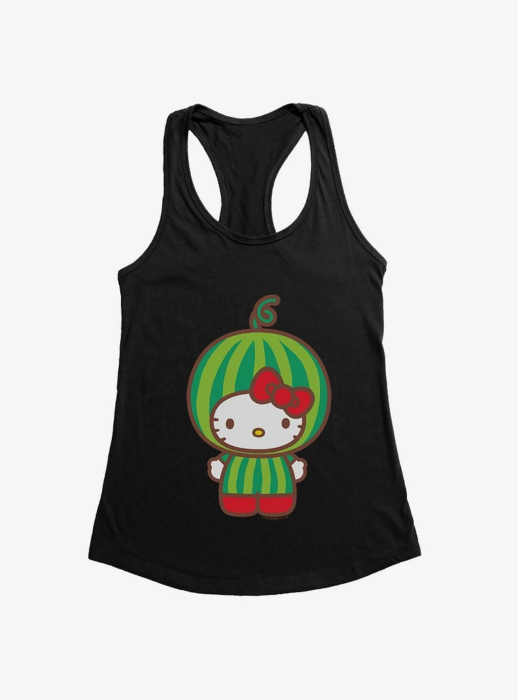 Hello Kitty Five A Day Watermelon Head Girls Tank